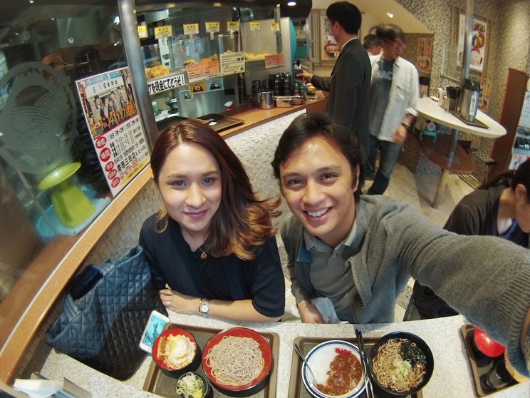 Tokyo: Vendo Restaurant - Jon and Chrina